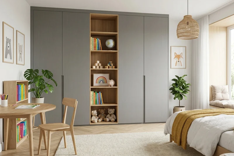 Skriňa do detskej izby – bezpečné úložné riešenie – Doorweb