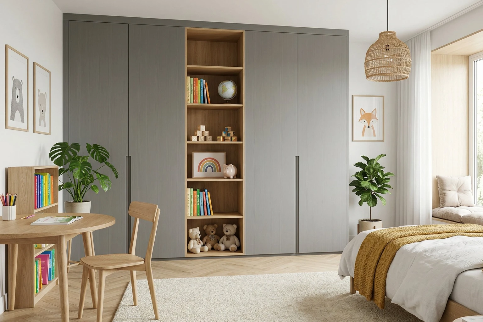 Skriňa do detskej izby – bezpečné úložné riešenie – Doorweb