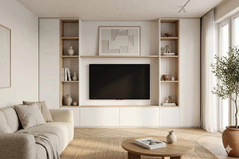 Skriňa do obývačky – úložné riešenie a dizajn – Doorweb