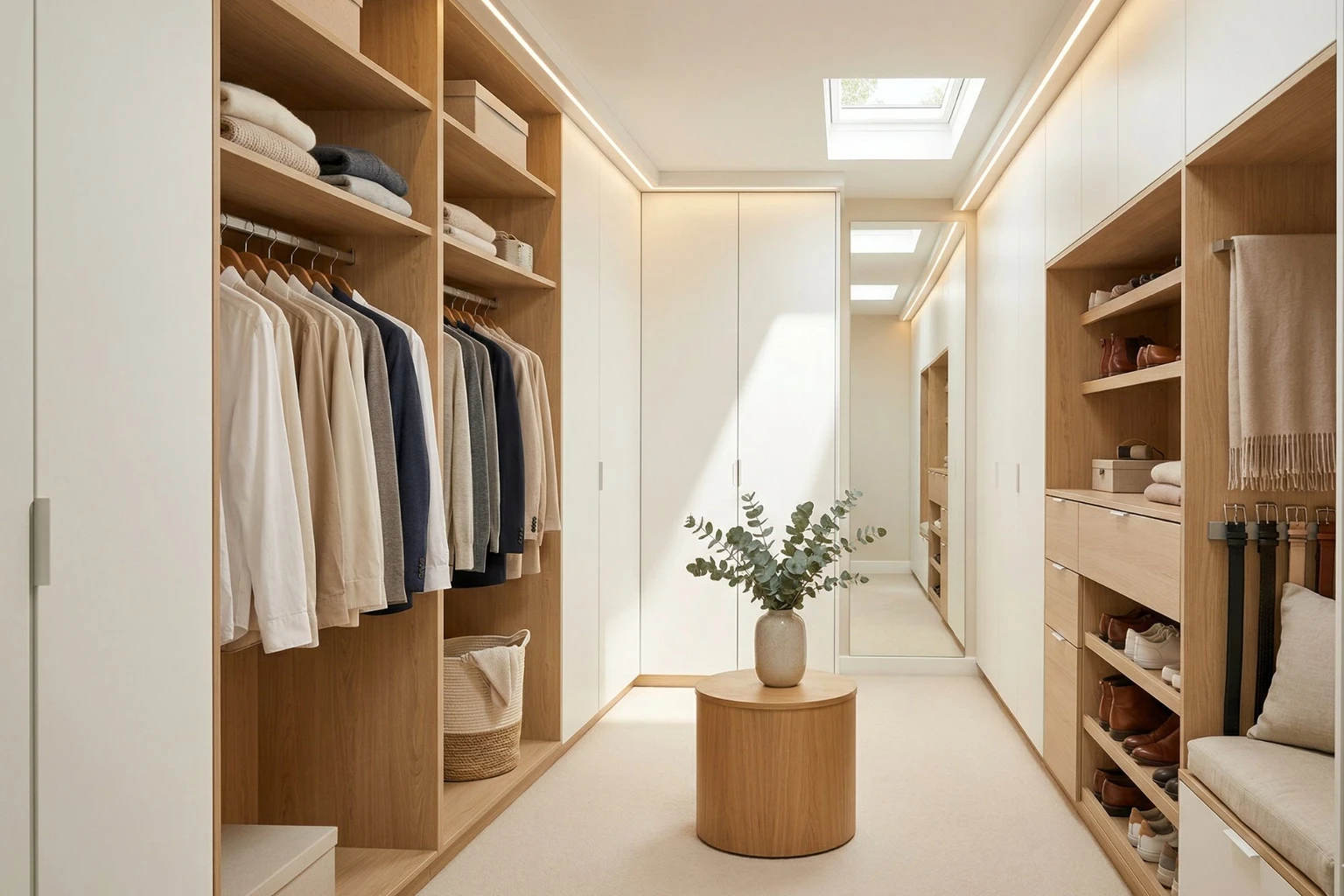 Skrine do šatníka – výsuvy, členenie, doplnky – Doorweb